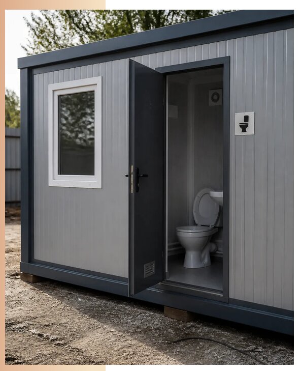 Бытовки с туалетом в Печоре купить с доставкой и установкой